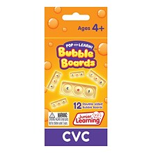 Junior Learning® CVC Pop and Learn™ Bubble Boards (JRL682)