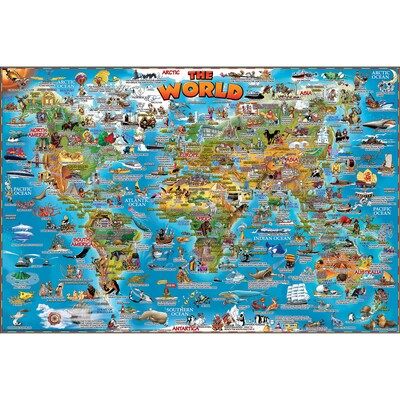 Maestral World Illustrated 250 Piece Jigsaw Puzzle (RWPDP11)