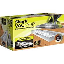 Shark VACMOP Hard Floor Disposable Pads, White (VMP10)