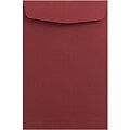 JAM Paper 6 x 9 Open End Catalog Envelopes, Dark Red, 25/Pack (31287522a)
