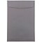 JAM Paper 6 x 9 Open End Catalog Envelopes, Dark Grey, 50/Pack (51285796i)