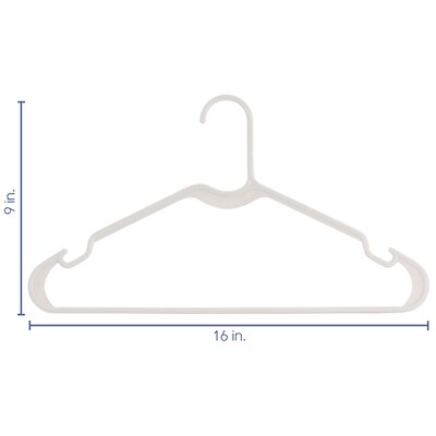 Elama Home Cloths Hanger, Plastic, 50 Piece Set (935117645M)