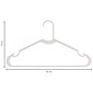 Elama Home Cloths Hanger, Plastic, 50 Piece Set (935117645M)