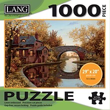 LANG HOUSE BY THE RIVER PUZZLE - 1000 PC (5038016)