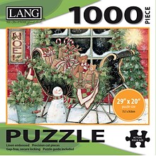LANG SANTAS SLEIGH PUZZLE - 1000 PC (5038020)