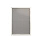 Flash Furniture Gracie Felt Letter Board with Letters, 12" x 17", White Wash/Gray Felt (HGWAFB1217WHWSH)