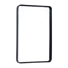 Flash Furniture Ava Deep Framed Wall Mirror, 24x 36 Black (HMHD22M111YABLK)