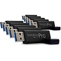 Centon Datastick Pro 128GB USB 3.2 Type A Flash Drive, Black, 10/Pack (S1-U3P6-128G10B)