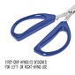 Joyce Chen Original Unlimited Kitchen Scissors, Blue (J51-0621)