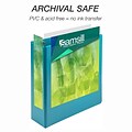 Samsill Earths Choice Plant-Based 3 3 Ring View Binders, Assorted Tropical Colors, 4/Pack (MP48689