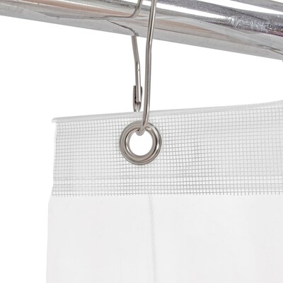 Bath Bliss Shower Liner, Mildew Resistant, Clear (5310)