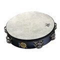 Remo Fiberskyn Double Tambourine, 10, Black