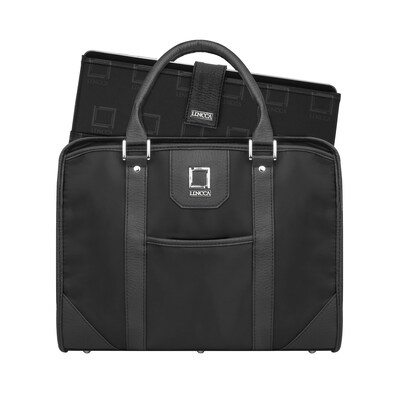 Lencca Laptop Briefcase Business Case fits up to 13.3 Inch Laptop, Black (PT_LENLEA500_13)