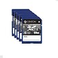 Centon 64GB SDXC Memory Card, UHS1, 5/Pack (S1-SDXU1-64G-5-B)