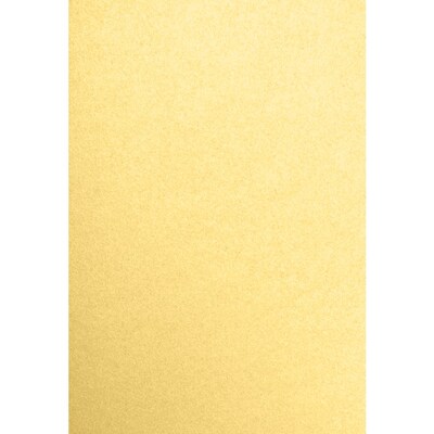 JAM PAPER 13 x 19 Cardstock, Gold Metallic, 50/pack  (1319-C-M40-50)