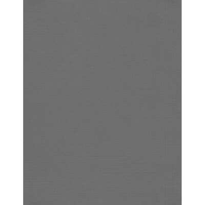 JAM PAPER 8.5 x 11 Cardstock, Sterling Gray Linen, 50/pack  (81211-C-GRLI-50)