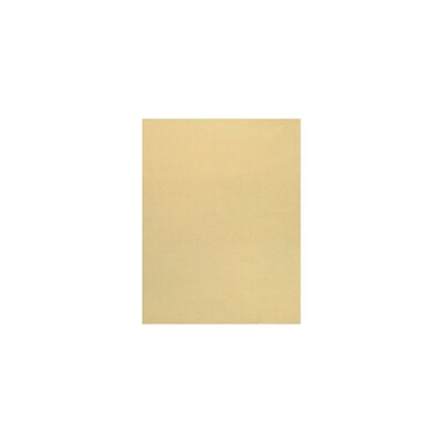 JAM PAPER 8.5” x 11” Cardstock, 105 lb, Blonde Metallic, 50/pack  (81211-C-M07-50)