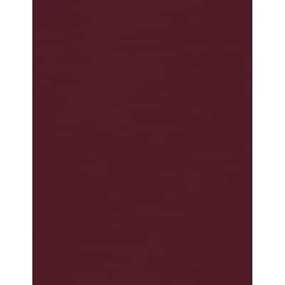 JAM PAPER 8.5” x 11” Cardstock, 100lb, Burgundy Linen, 50/pack  (81211-C-BGLI-50)