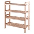 Winsome Trading Inc. Mercury 2-Piece Stackable Shoe Rack Set (81429)