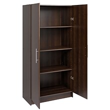 Prepac Elite 32 Storage Cabinet, Espresso (EES-3264)