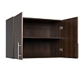 Prepac Elite 32” Stackable Wall Cabinet, Espresso (EEW-3224)