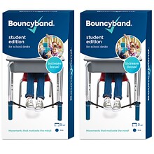 Bouncyband for Desk, Blue, 2 Sets (BBABBDB-2)