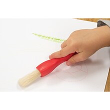 Ready2Learn Triangle Grip Paint Brushes, 3 Sizes, 6 Per Set, 2 Sets (CE-6674-2)