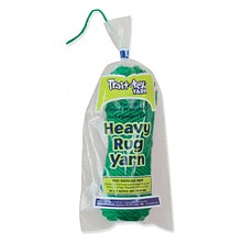 Trait-tex Heavy Rug Yarn, Holiday Green, 1.37 oz., 60 Yards Per Pack, 6 Packs (PAC04173-6)