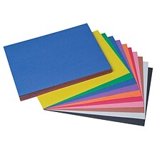 Prang 9 x 12 Construction Paper, Assorted Colors, 100 Sheets Per Pack, 5 Packs (PAC6504-5)
