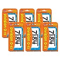 TREND Division 0-12 Pocket Flash Cards, 6 Packs (T-23018-6)
