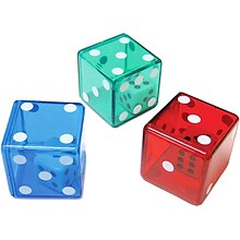Teacher Created Resources Dice Within Dice, 9 Per Pack, 6 Packs (TCR20629-6)
