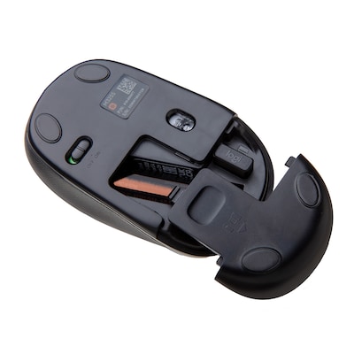 Logitech M325S Wireless Ambidextrous Optical USB Mouse, Brilliant Rose (910-006827)