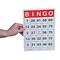 S&S Worldwide Jumbo Bingo Cards 8 1/4 x 11 1/4, 100/Pack (W9363)