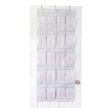 The Macbeth Collection Closet Candie Shoe Organizer, 20-Pocket, Ikat (M-77806-CC)