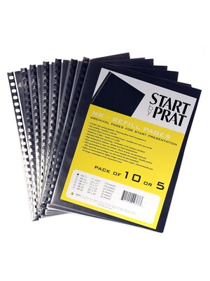 Prat Start Archival Refill Pages, 8 1/2 x 11, 10/Pack (NR11)