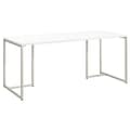 Bush Business Furniture Method 72W Table Desk, White (KI70207K)