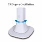 Optimus 48” Oscillating Pedestal Tower Fan 3 Speed, White (936105311M)