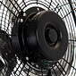 Vie Air 18” Oscillating Wall Fan 3 Speed, Black (936109799M)