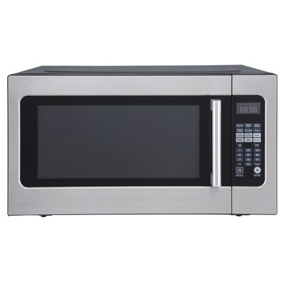 Magic Chef 2.2-Cu. Ft. 1200W Countertop Microwave with Sensor Cook, Stainless Steel (MC2211MS)