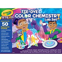 Crayola Tie-Dye Color Chemistry Lab Set, 47 Pieces (BIN747487)