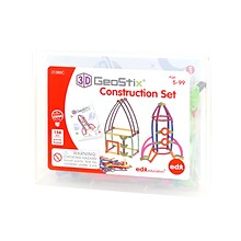 edxeducation GeoStix 3D Construction Set, 110 Pieces (CTU21380)