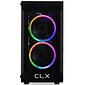 CLX SET TGMSETRTA3502BM Gaming Desktop Computer, AMD Ryzen 7 5700X, 16GB Memory, 1TGB SSD, 2TB HDD