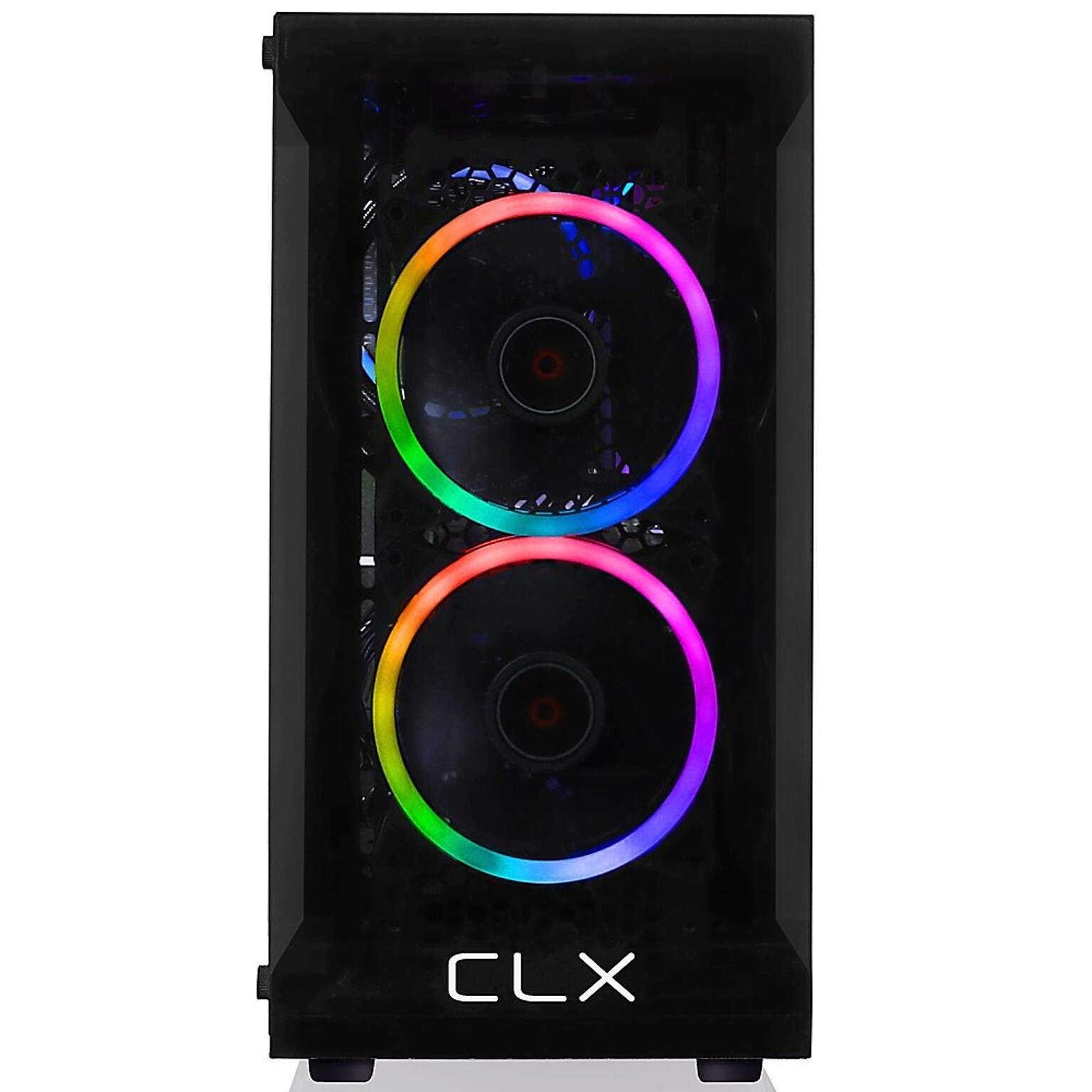 CLX SET TGMSETRTA3502BM Gaming Desktop Computer, AMD Ryzen 7 5700X, 16GB Memory, 1TGB SSD, 2TB HDD