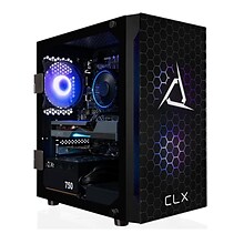 CLX SET TGMSETRTA3505BM Gaming Desktop Computer, Intel Core i7-12700F, 16GB Memory, 1TB SSD, 2TB HDD