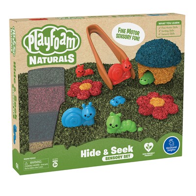 Educational Insights Playfoam Naturals Hide & Seek Sensory Set, 2 Colors Of Playfoam (EI-2272)