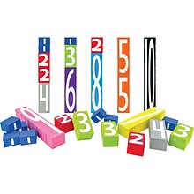 Teacher Created Resources Number Stax - Stacking Foam Number Blocks, 28 Pieces (TCR20123)