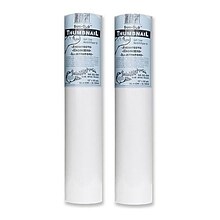 Borden and Riley Sun-Glo Thumbnail Sketch Paper Rolls white 8 lb. 24 in. x 20 yd. roll [Pack of 2](P