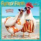 2024 BrownTrout Avanti Funny Farm 12" x 12" Monthly Wall Calendar (9781975466541)