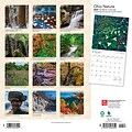 2024 BrownTrout Ohio Nature 12 x 12 Monthly Wall Calendar (9781975464349)
