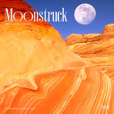 2024 BrownTrout Moonstruck 12 x 12 Monthly Wall Calendar (9781975464097)